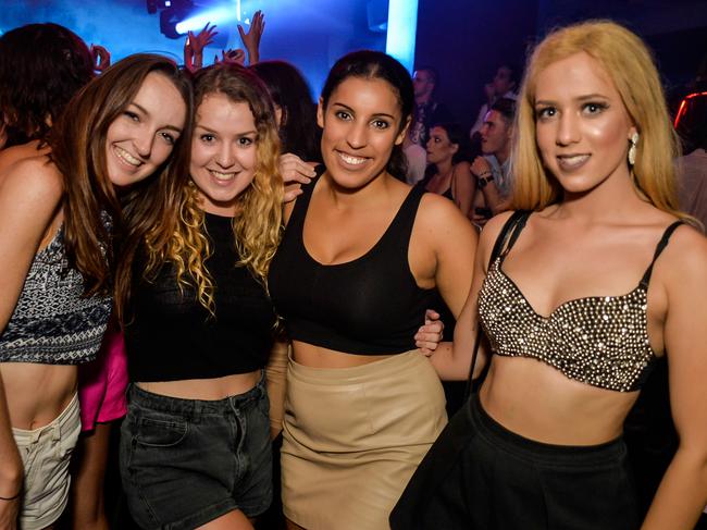 Sophie Lewis, Haylee Hanen, Aisha Deoliveira and Saras Regester.