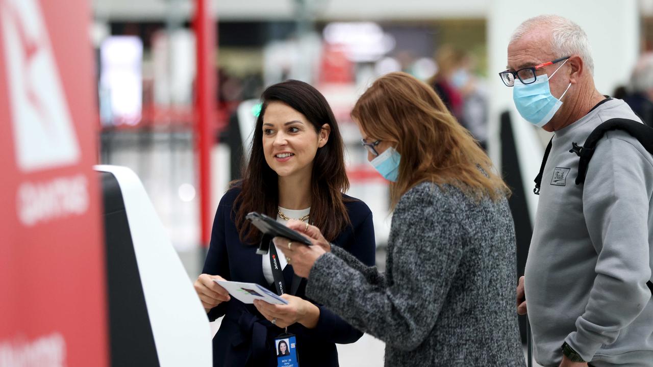 Qantas has promised more ground staff for the school holidays peak. Picture: NCA NewsWire