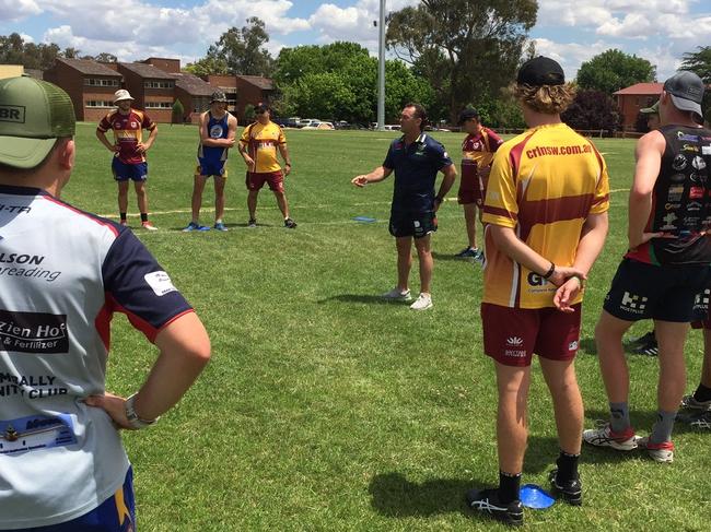 Canberra Raiders coach Ricky Stuart is taking it to the bush.