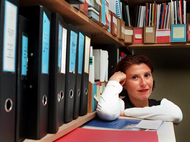 Elana Rubin as chair of the Australian Retirement Fund in 1996. Picture: Colin Murty