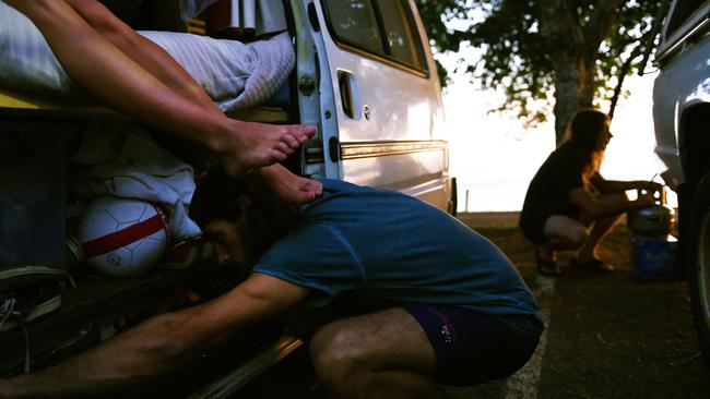 On the move: Rural communities are concerned backpackers are leaving locked down Melbourne to search for farm work.