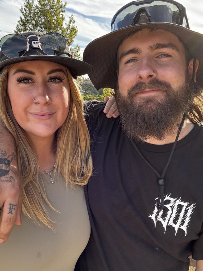 Kimberley Hide and Sam Mitchell. Picture: Supplied