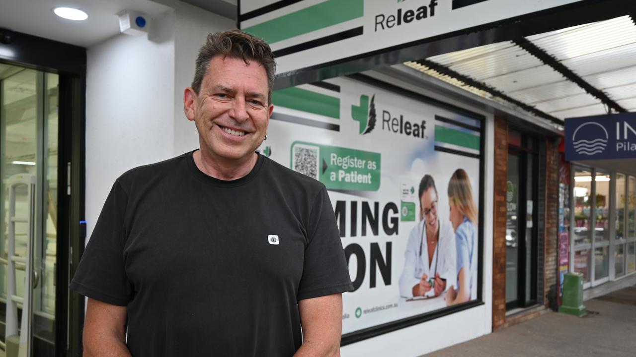 Releaf Group CEO Gary Mackenzie are looking forward to opening their medicinal cannabis dispensary and clinic at the Sunshine Coast. Picture: Tegan Annett