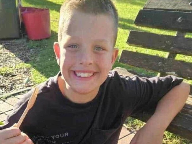 Kaison Greaves, known as Kai, 9, died in the freak accident when he became stuck between rocks at a beach at South West Rocks north of Port Macquarie, on Easter Sunday. Picture: Nine News