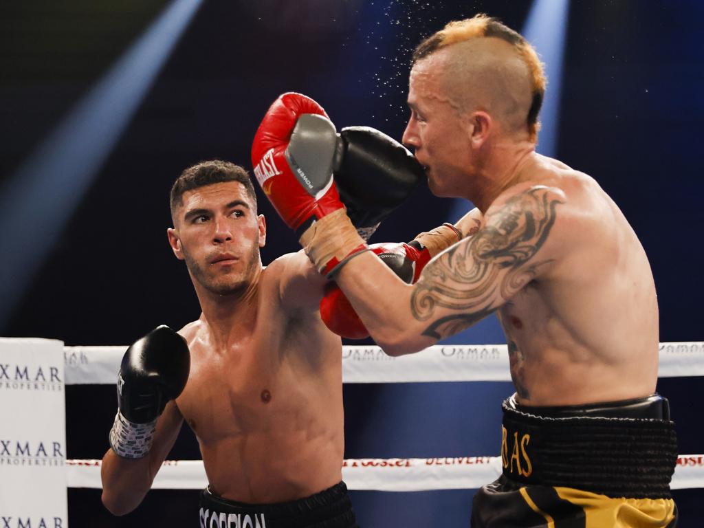 Miles Zalewski has a hell of a left hand. (Photo by Mark Evans/Getty Images)