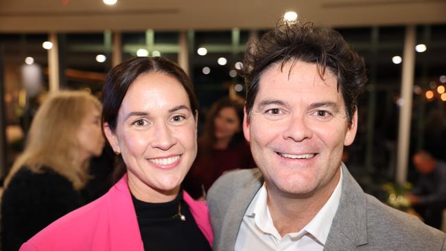 Jessica Marshall and Nick Marshall at the Gold Coast Australian of the Year Awards 2024 at Skypoint Q1 for Gold Coast at Large. Picture, Portia Large.
