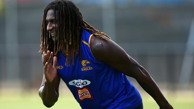 Nic Naitanui missed all of 2017 with a serious knee injury.