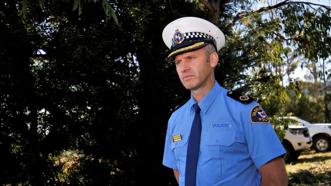 Assistant Commissioner of Operations Jonathan Higgins. Picture; Kenji Sato