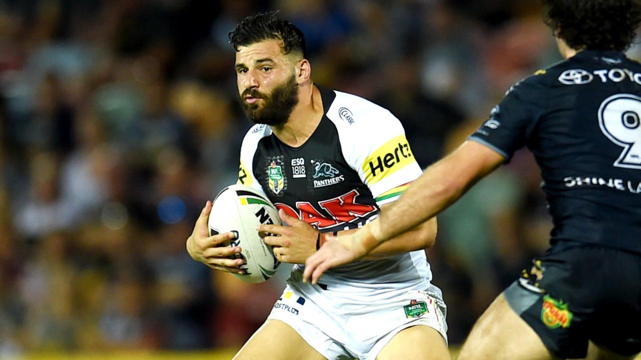 Josh Mansour has re-signed with the Panthers. Picture: Alix Sweeney