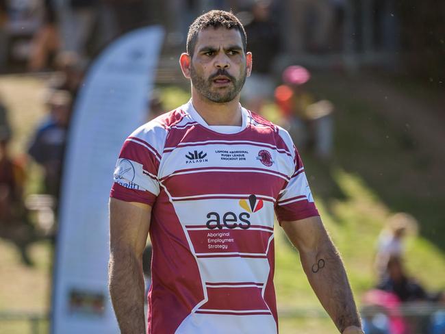 NRL star Greg Inglis in Dubbo for the Koori Knockout. Picture: DARKEYE PHOTOGRAPHY