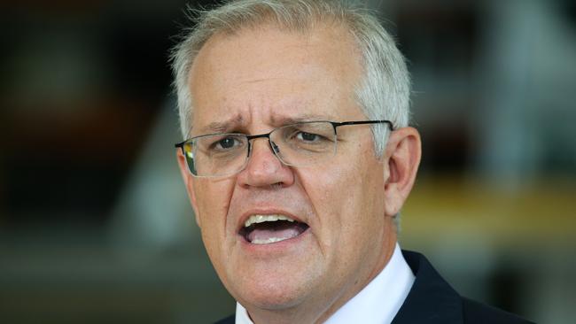 Prime Minister Scott Morrison. Picture Gaye Gerard