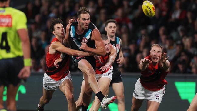 Jeremy Finlayson has apologised for the slur. Picture: James Elsby/AFL Photos via Getty Images