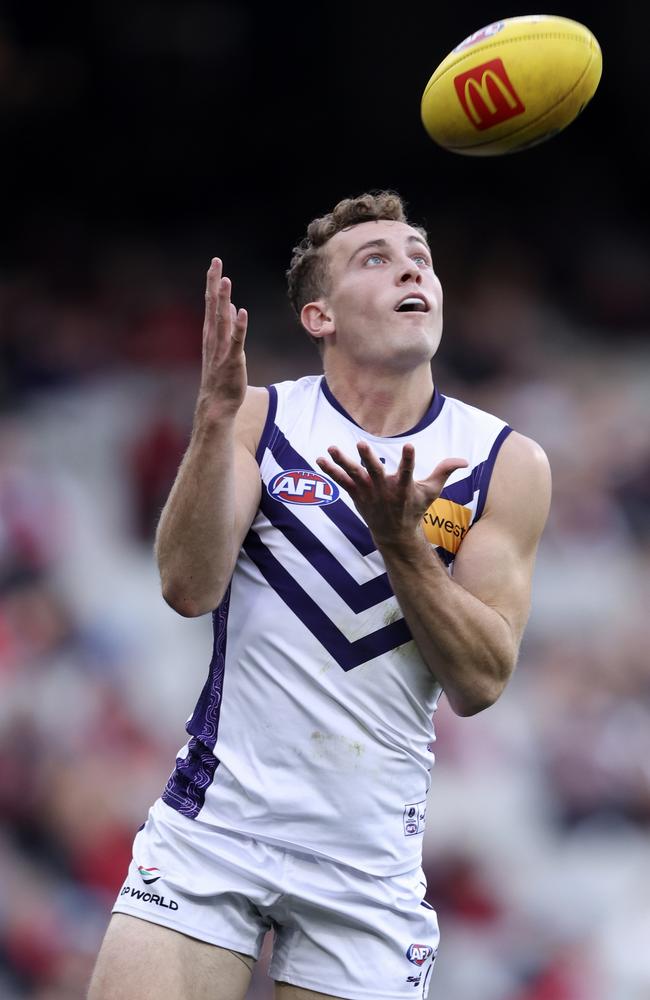 Tom Emmett. (Photo by Martin Keep/AFL Photos/via Getty Images)