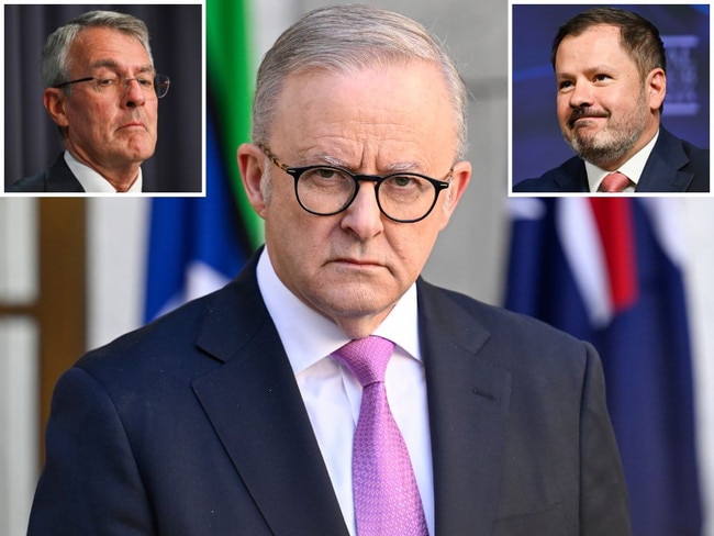 Anthony Albanese and Dreyfus and Husic