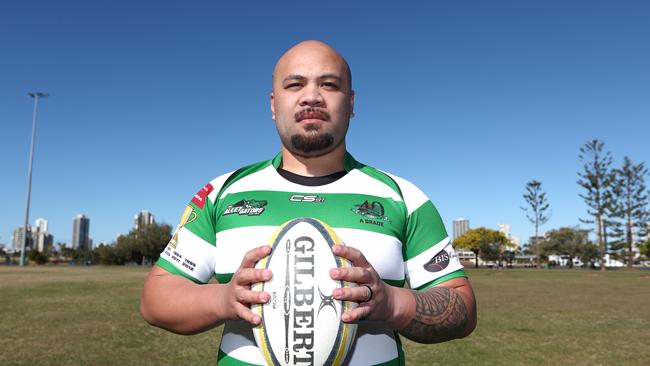 PBC Alleygators new recruit Sau Leaaetoa. Photograph : Jason O'Brien