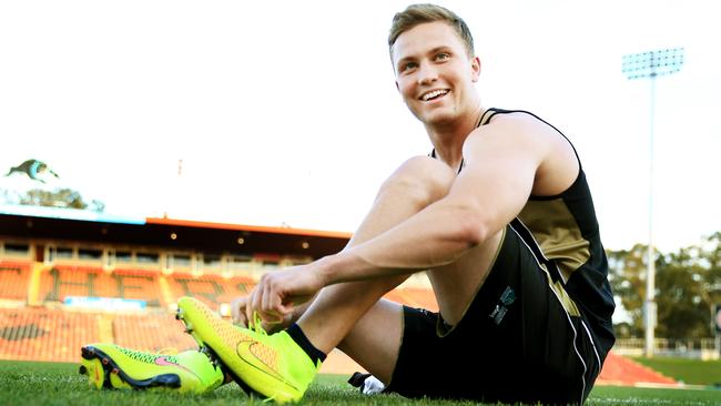 Matt Moylan during Penrith Panthers training at Sportingbet Stadium, Penrith. pic Mark Evans