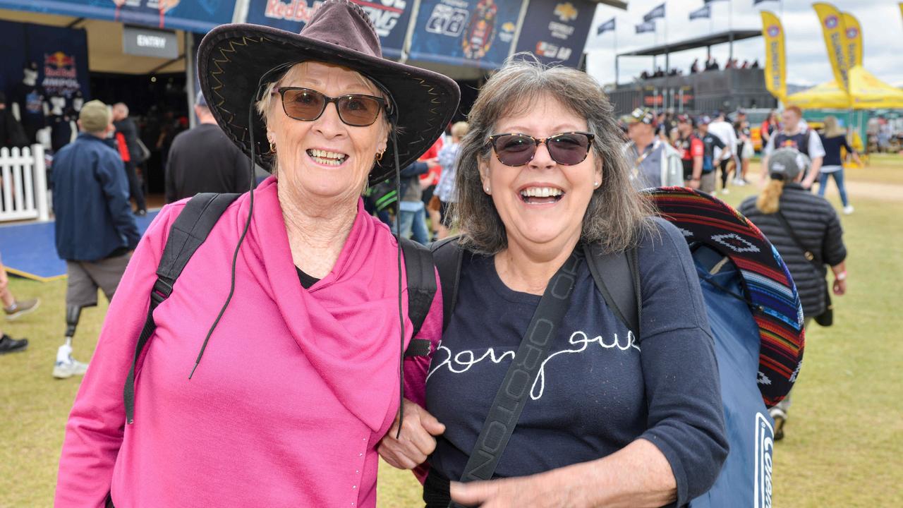 Fans at the Vailo Adelaide 500. Picture: Brenton Edwards