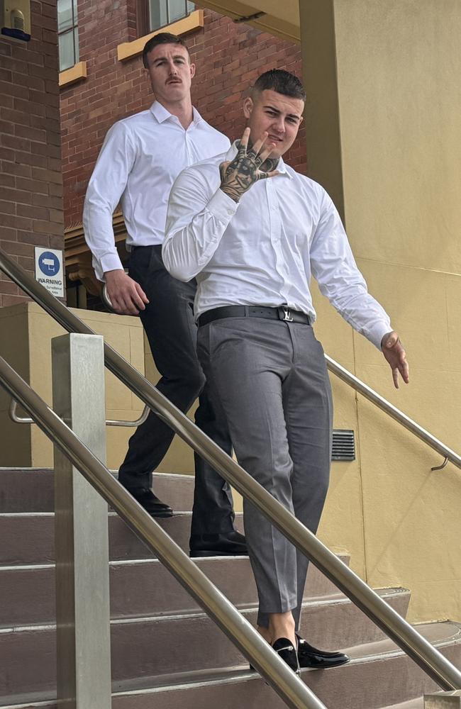 Brothers Lance Robert Cameron (left) and Jack Bradley Cameron (right) both faced Mackay Magistrates Court on Tuesday, May 28, 2024. Picture: Heidi Petith