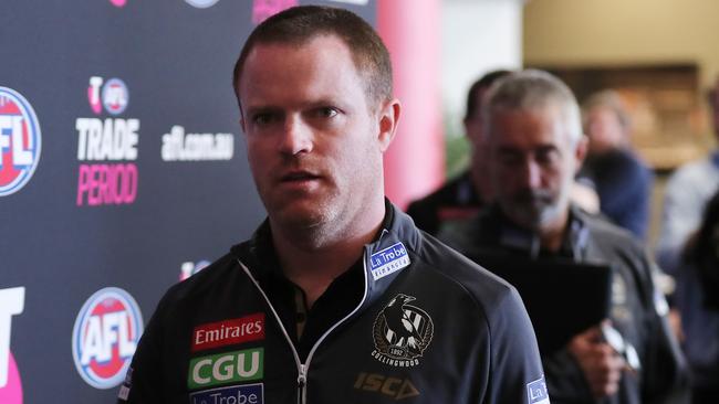 Collingwood’s former list manager Ned Guy. Picture: Michael Klein