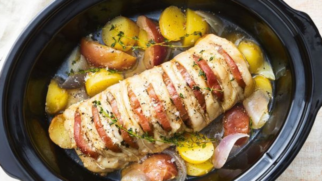 Pork roasts turn out well in the slow cooker. Picture: Supplied