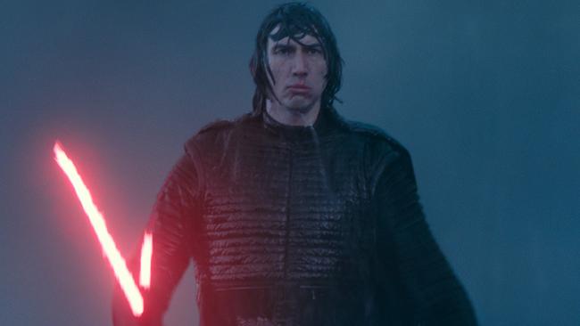 Adam Driver as Kylo Ren in Star Wars: The Rise of Skywalker. Picture: Disney/Lucasfilm