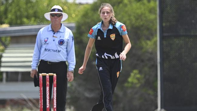 Sophia Galland was a standout for her side. Picture: Martin Ollman