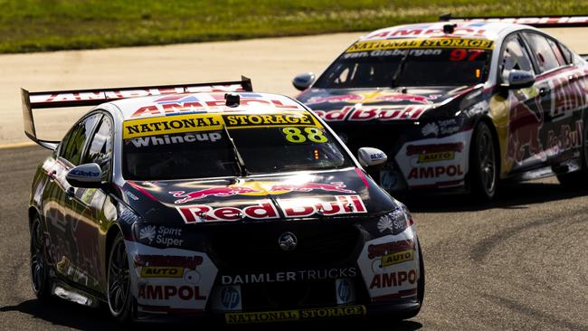 Jamie Whincup refused to concede his position to Shane van Gisbergen last weekend.