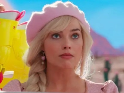 Margot Robbie stars in the Barbie movie. Picture: Warner Bros.