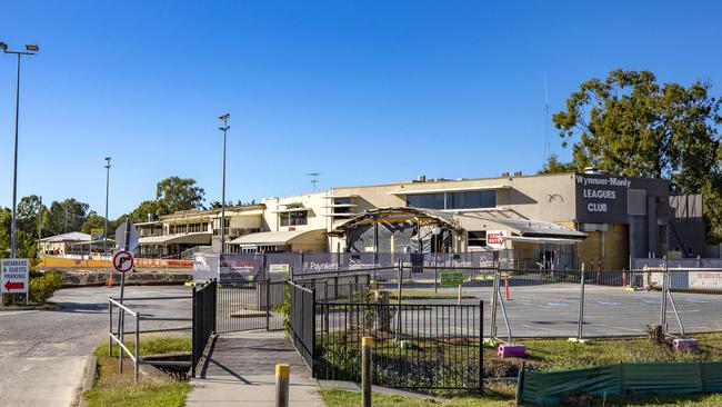 Wynnum Manly Leagues Club undergoes renovation. Picture: Renae Droop