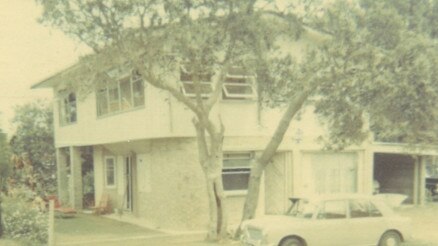 This picture shows the fibro addition to original beach house circa 1970