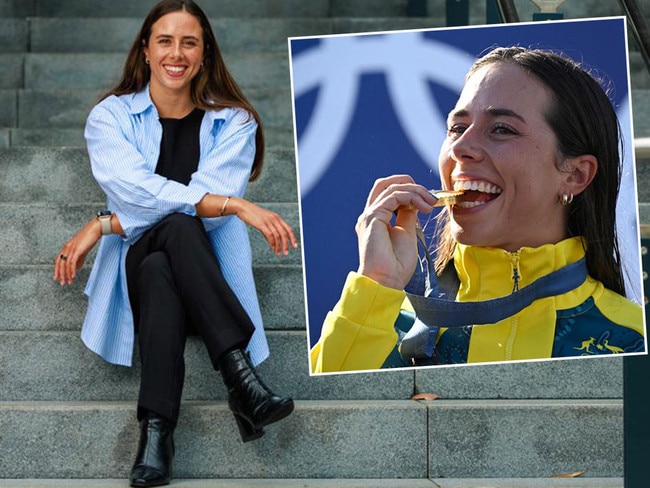 Olympic kayak gold medallist Noemie Fox. Pictures: NewsCorp/Supplied