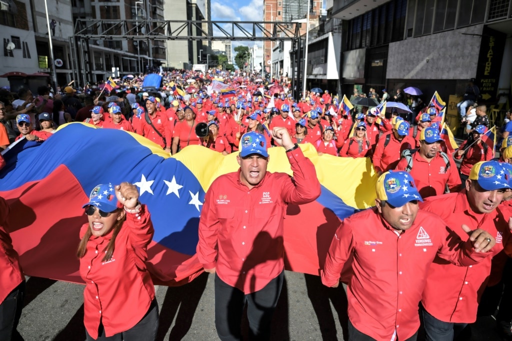 Venezuela’s Maduro says opponents should be locked up