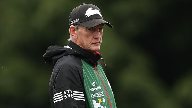 Souths coach Wayne Bennett made an appearance at Thursday’s innovations committee meeting. Picture: Getty Images