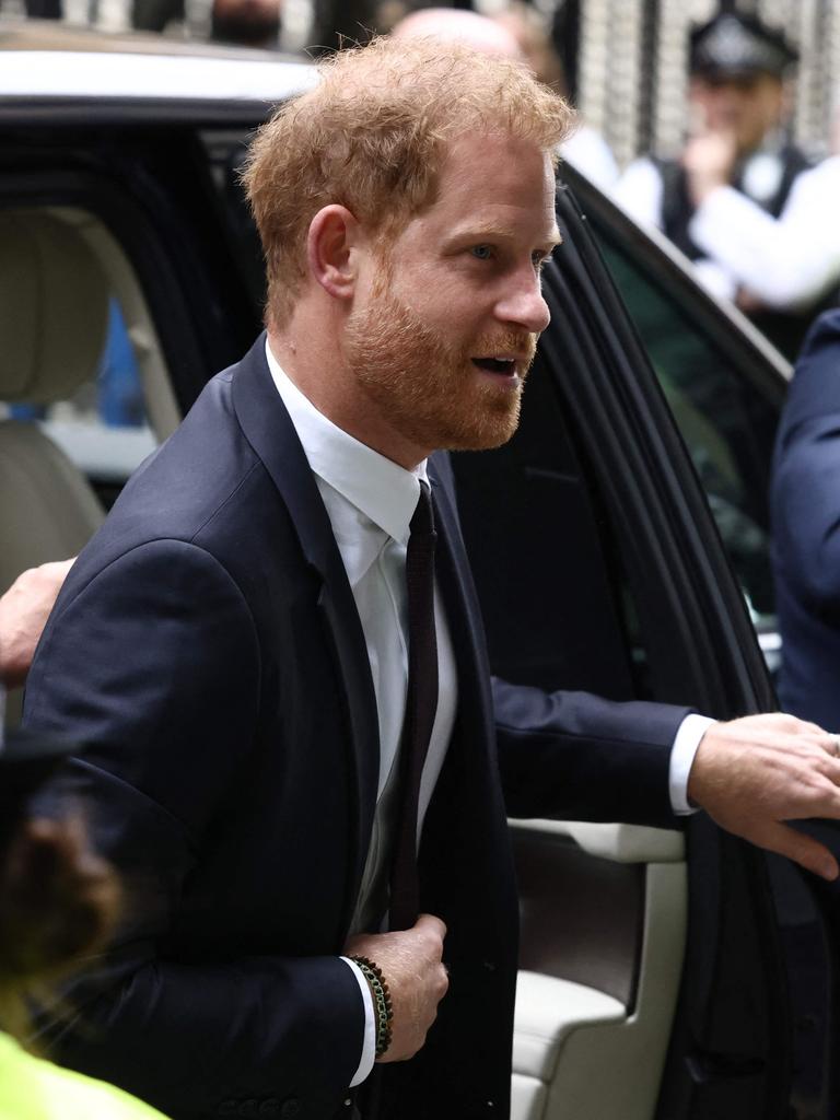 Prince Harry called out Piers Morgan after winning a landmark court case. Picture: AFP