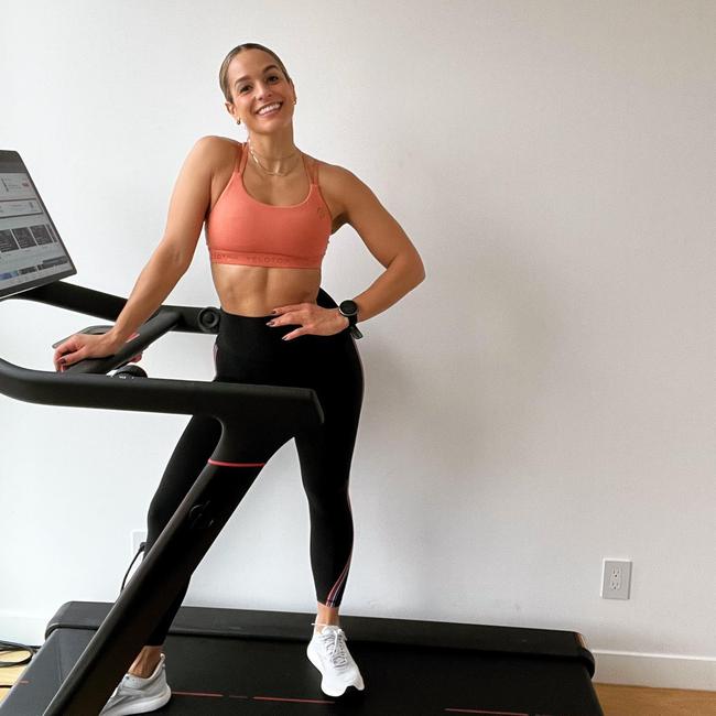 Aussie consumers have been calling for the treadmill to launch here for months. Picture: Instagram/Jess Sims