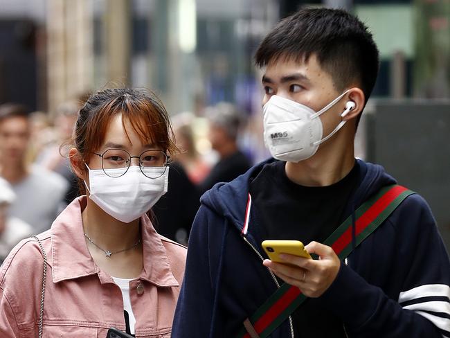 The Army is on standby to collect 50 million face masks for medicos. Picture: Sam Ruttyn