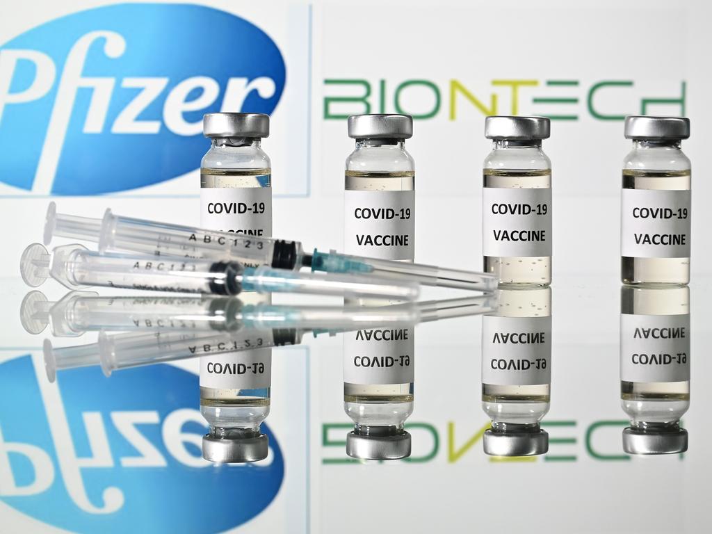 The Pfizer vaccine could soon be used in children aged 5-11. Picture: AFP