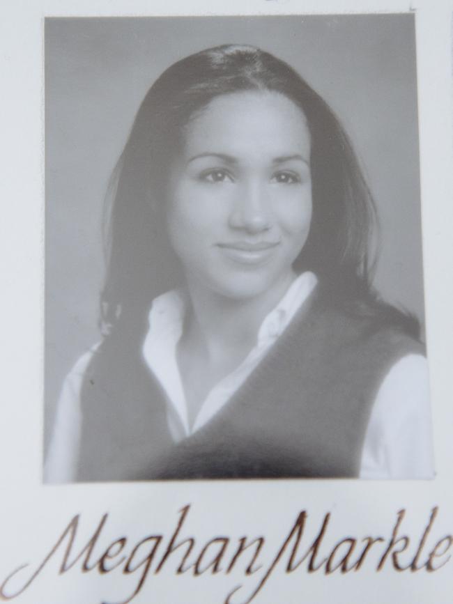 Ms Markle was in the class of 1999. Picture: Angus Mordant for NewsCorp Australia