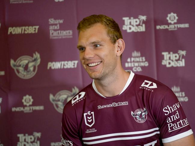 Tom Trbojevic will lead a Manly revival. Picture: Jeremy Piper