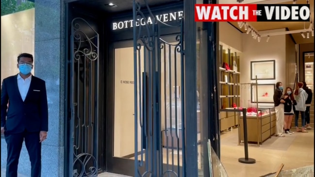 Luxury Bottega Veneta store targeted in CBD ram raid