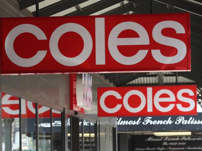 MELBOURNE, AUSTRALIA - NewsWire Photos, MARCH 19, 2021: Coles stock of the Coles supermarket in Richmond. Picture: NCA NewsWire / David Crosling