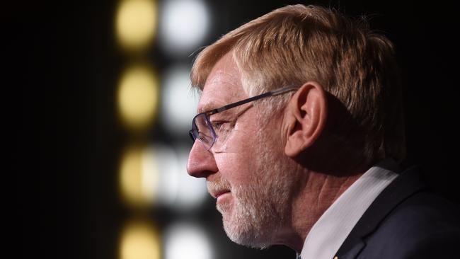 Martin Ferguson regularly clashed with left-wing unions and has been critical of the CFMEU’s construction division. Picture: AAP