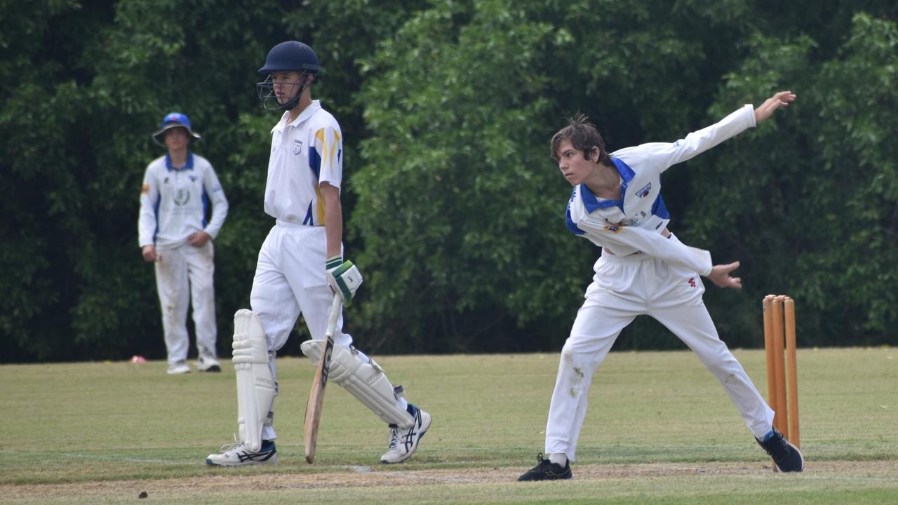 Central Queensland Intercity Cricket, under-16, Rockhampton under-15 versus Gladstone under-16, Rockhampton Cricket Grounds, on February 22, 2025.