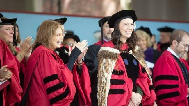 Jacinda Ardern announces she has been invited to join Harvard University. Picture: Instagram