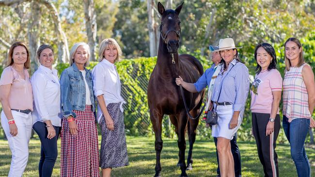 A-Team: Global Glamour with owners Sarah Kelly, Treen Murphy, Deborah Mitchell, Katie Page, Susie Montague, Teresa Poon and Cecelia O’Gorman.