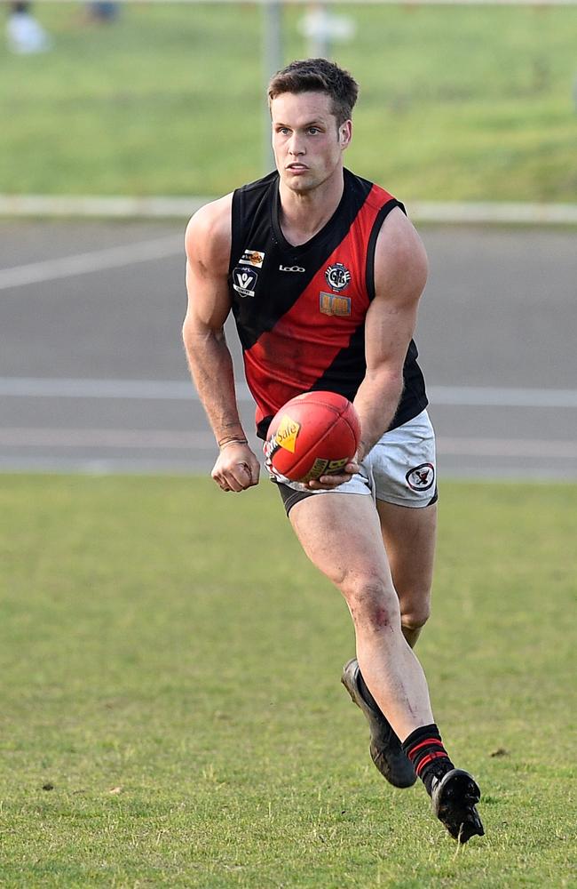 Blake Sutterby’s role in the midfield will be increased with captain Matt McMahon out for the first half of the season.