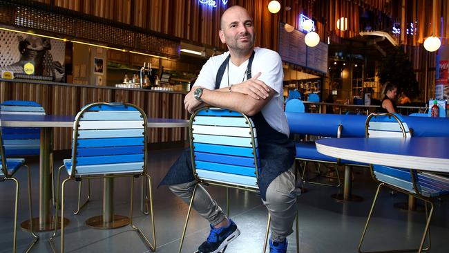 Celebrity Chef George Calombaris couldn’t keep his Robina restaurant Jimmy Grants afloat.   Pics Adam Head.