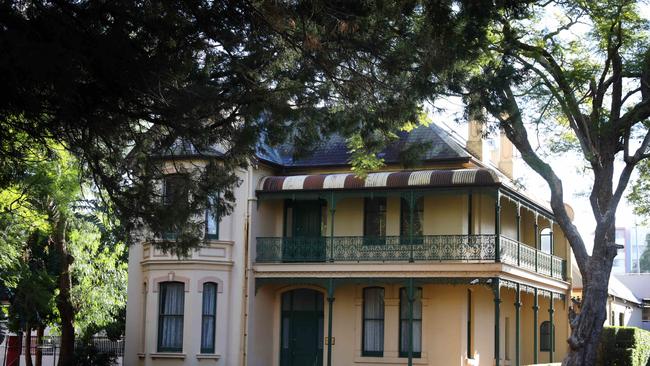 Willow Grove heritage building on Phillip St, Parramatta.