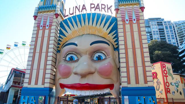 Sydney’s iconic Luna Park is up for sale. Picture: NewsWire / Gaye Gerard