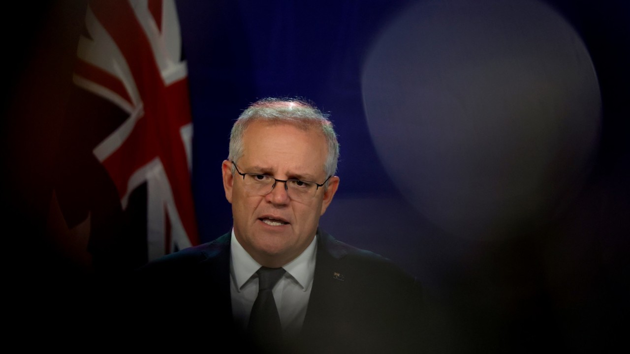 Scott Morrison in a bit of 'strife' with the polls